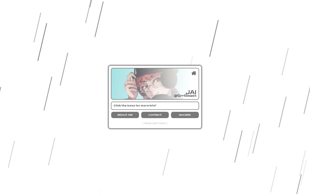 Carrd profile picture for @jai14